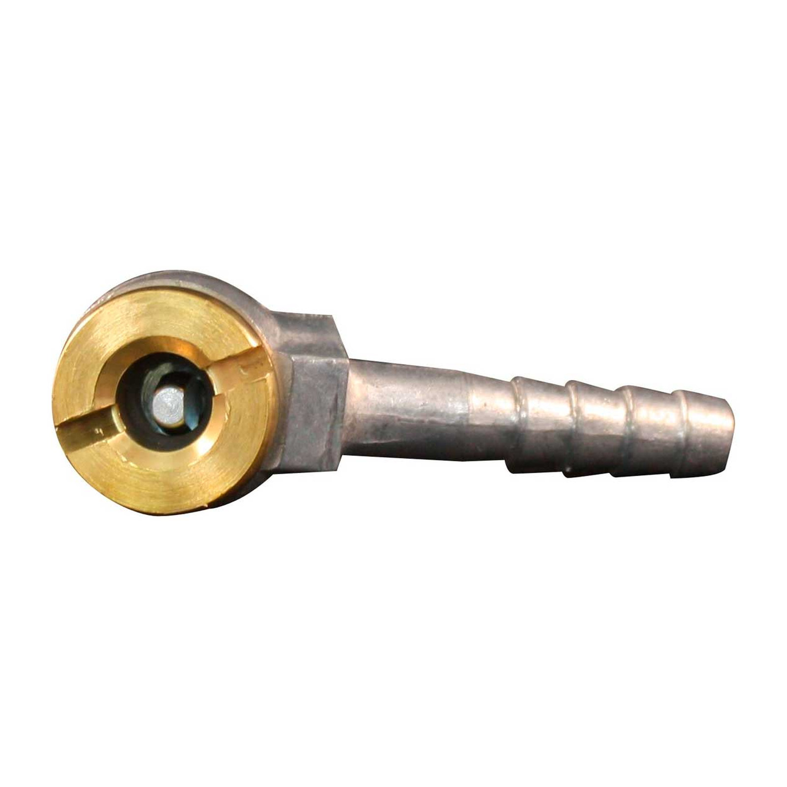 Válvula para Inflar Sencilla Milton 1/4" NPT con Espiga Modelo 695