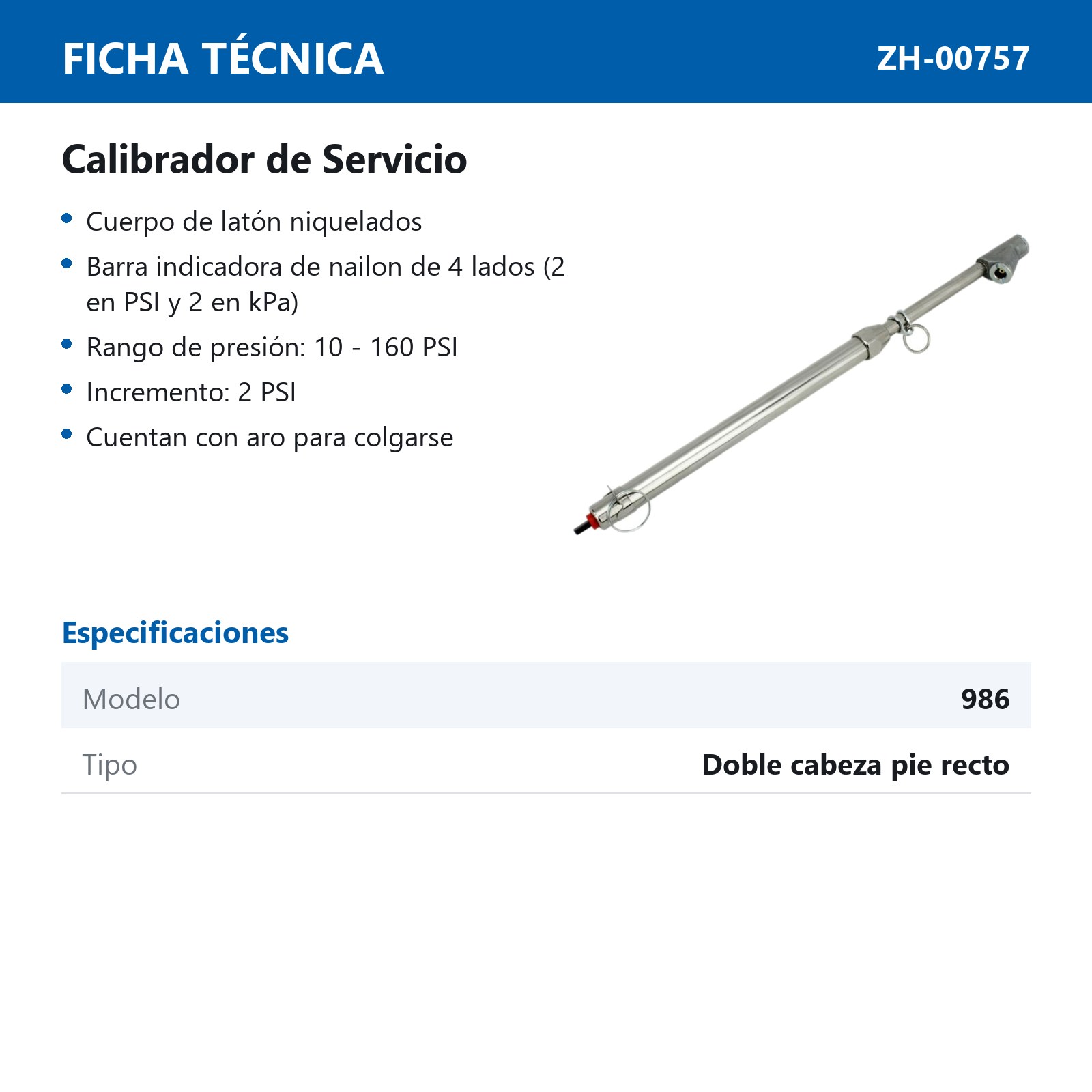 CALIBRADOR RECTOCON DOBLE CABEZA S-986 - Imagen 4