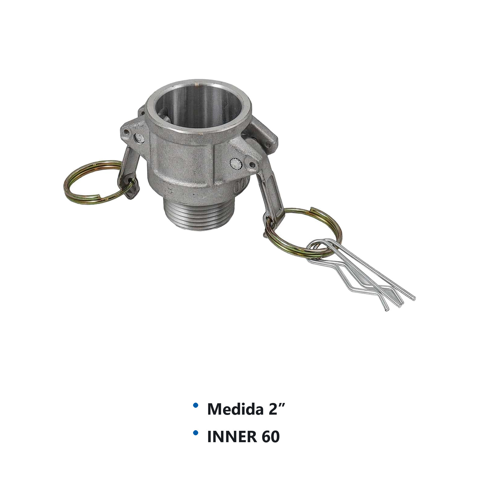 COPLE DE CONEXION RAPIDA TIPO B 2" - Imagen 2