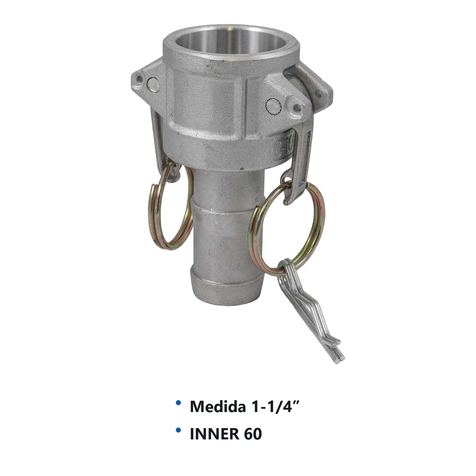 COPLE DE CONEXION RAPIDA TIPO C 1-1/4" - Imagen 2