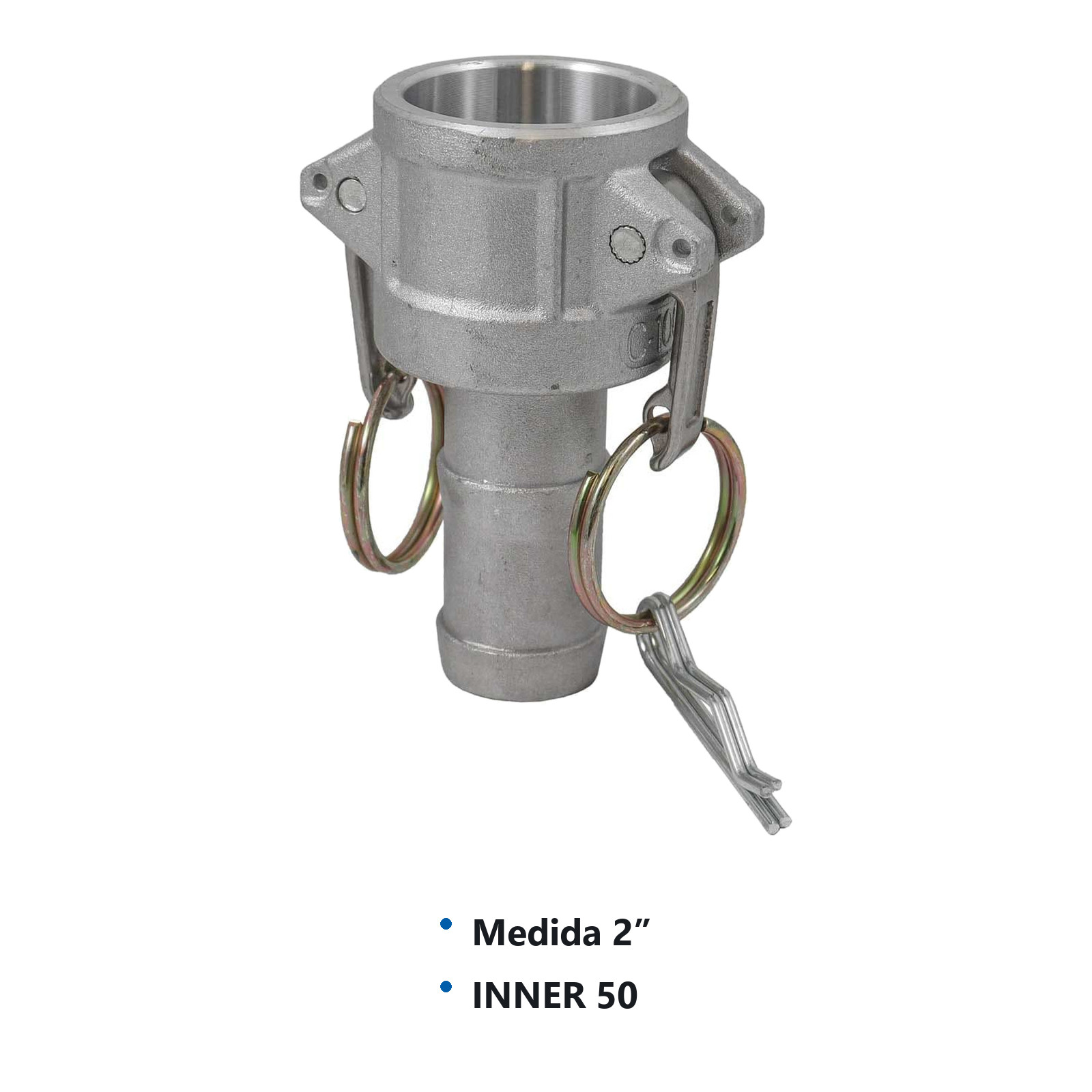 COPLE DE CONEXION RAPIDA TIPO C 2" - Imagen 2