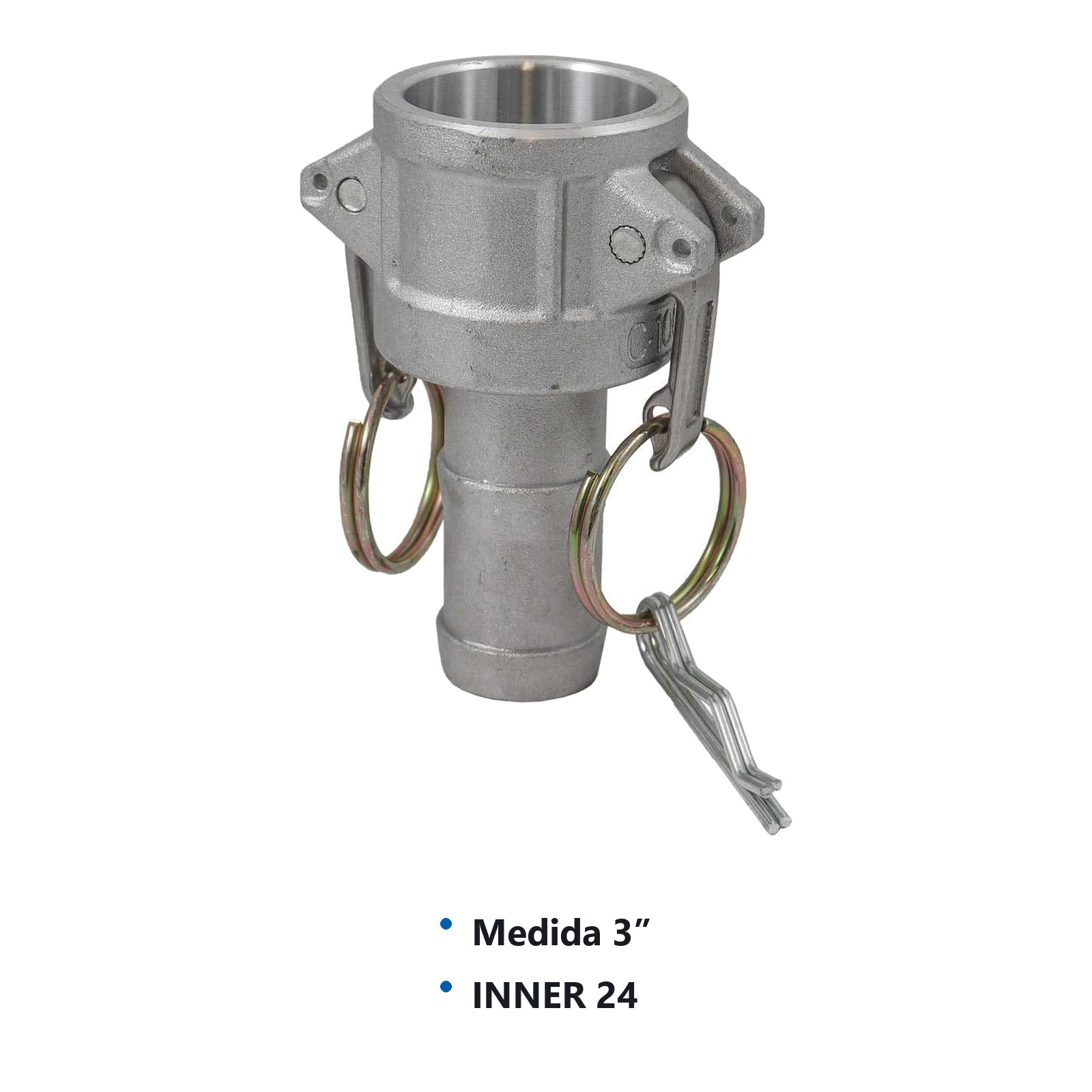 COPLE DE CONEXION RAPIDA TIPO C 3" - Imagen 2
