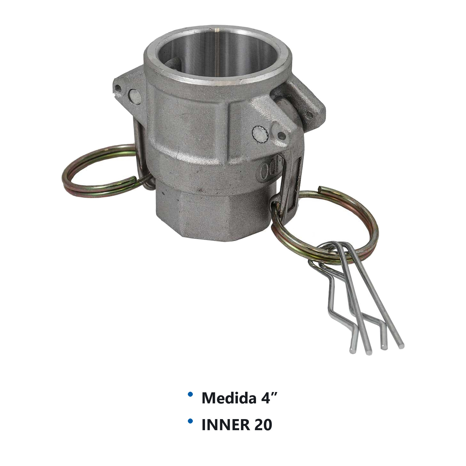 COPLE DE CONEXION RAPIDA TIPO D 4" - Imagen 2