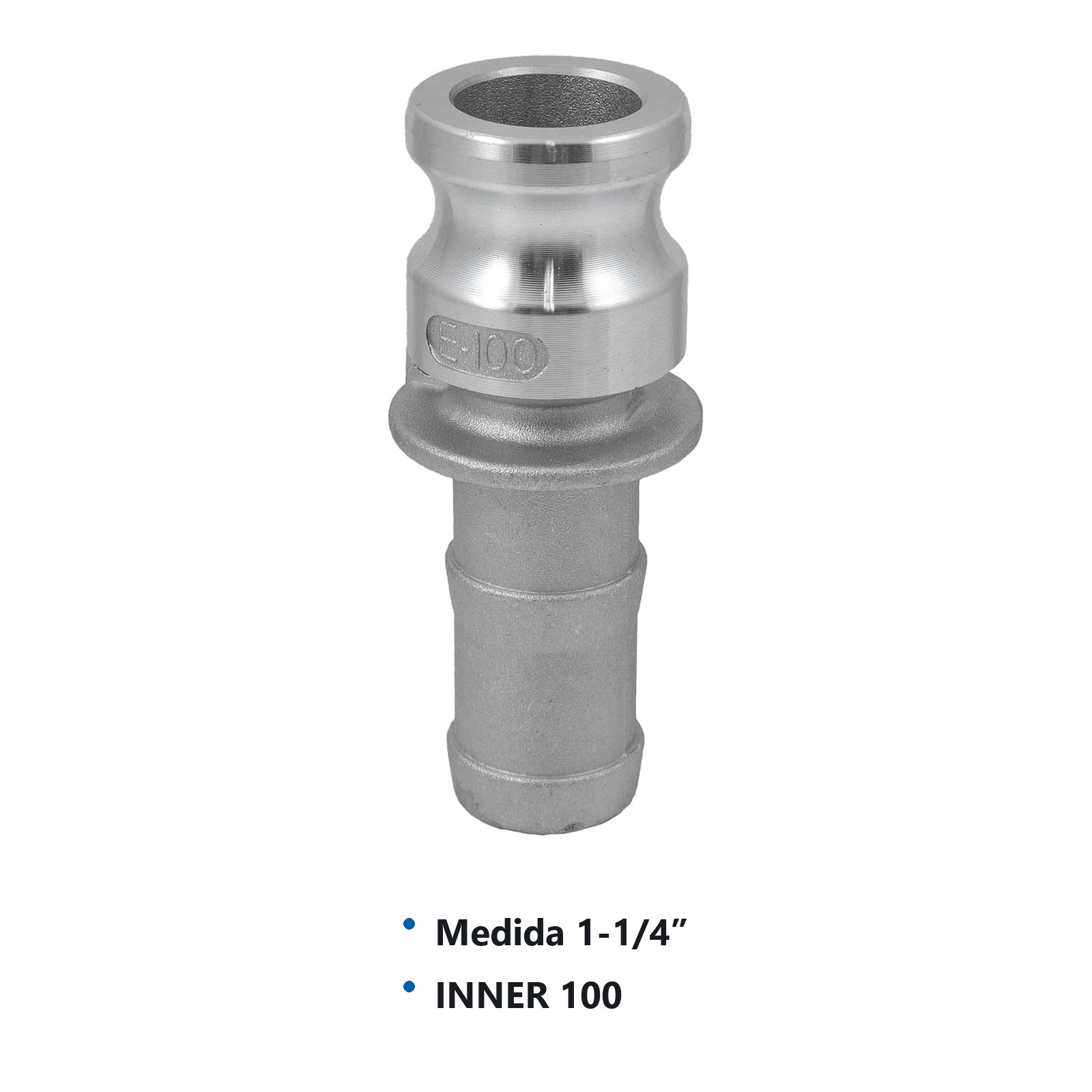 COPLE DE CONEXION RAPIDA TIPO E 1-1/4" - Imagen 2
