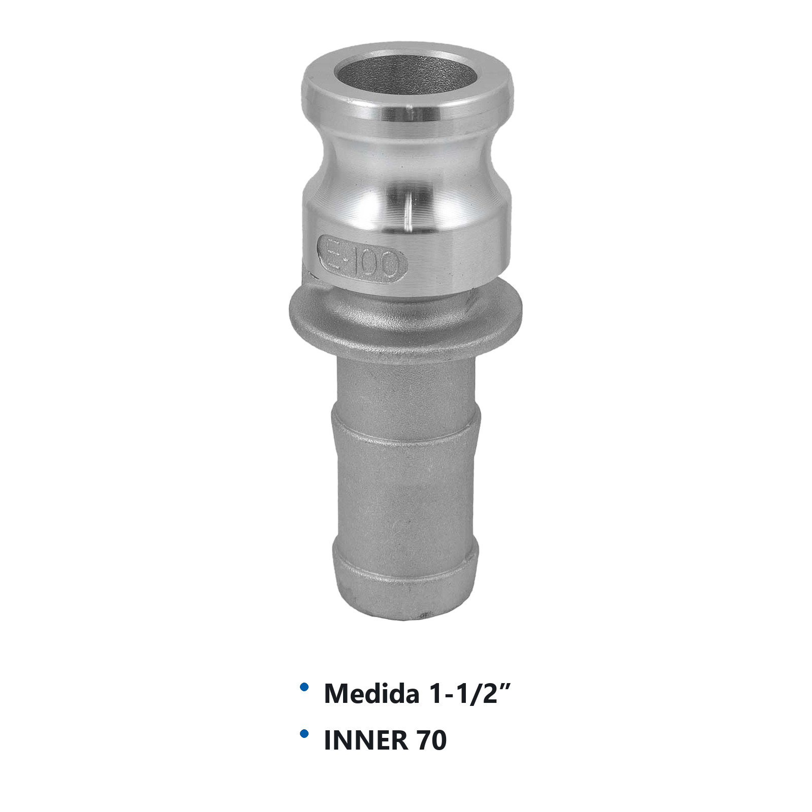 COPLE DE CONEXION RAPIDA TIPO E 1-1/2" - Imagen 2