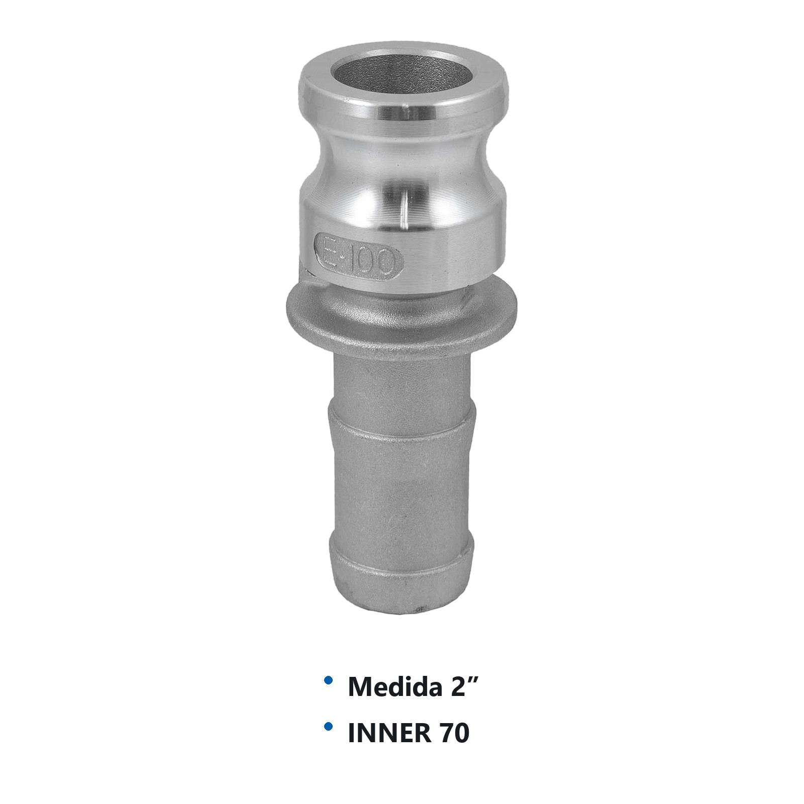 COPLE DE CONEXION RAPIDA TIPO E 2" - Imagen 2