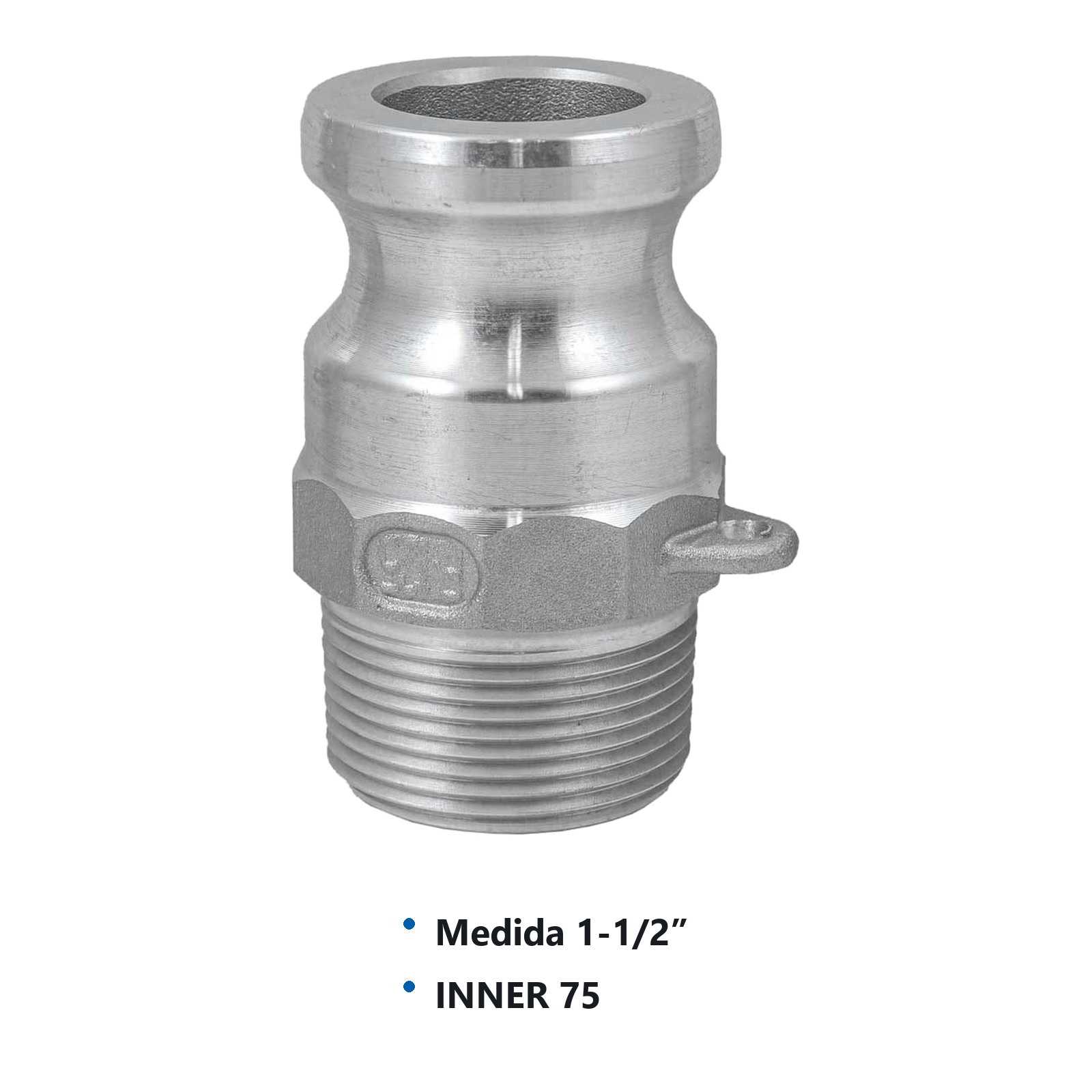 COPLE DE CONEXION RAPIDA TIPO F 1-1/2" - Imagen 2