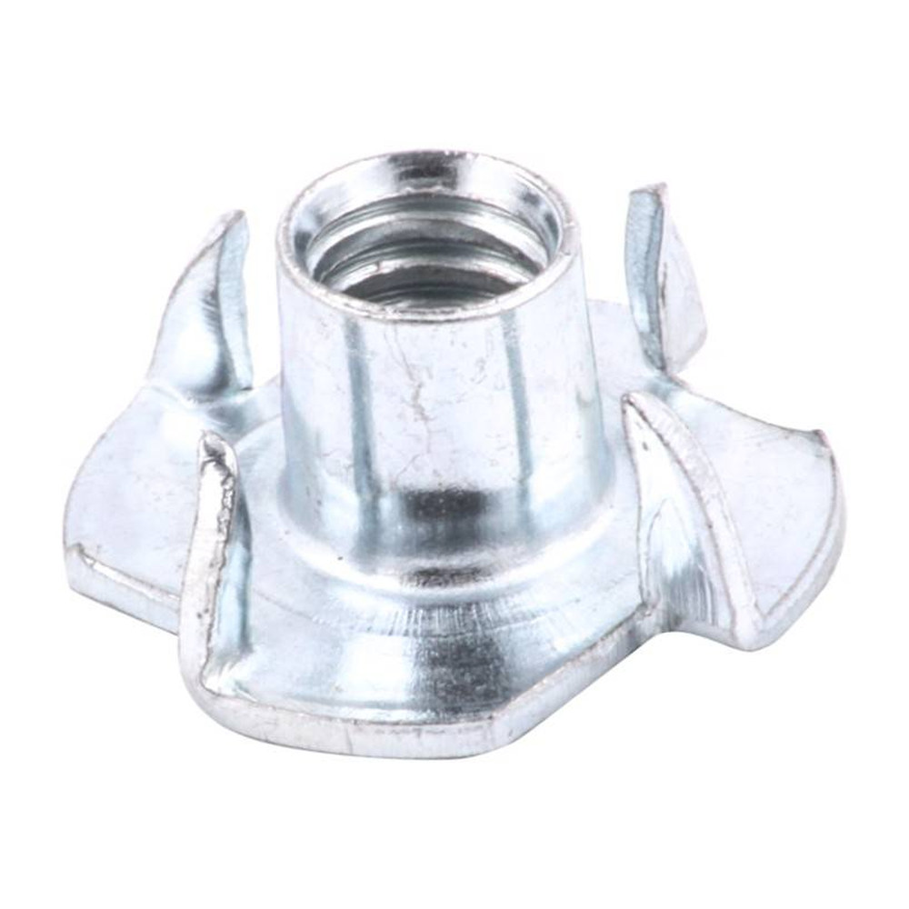 Tuerca T Galvanizada 4 Puntas 1/4-20 x 5/16 Weston (Caja con 100 piezas)