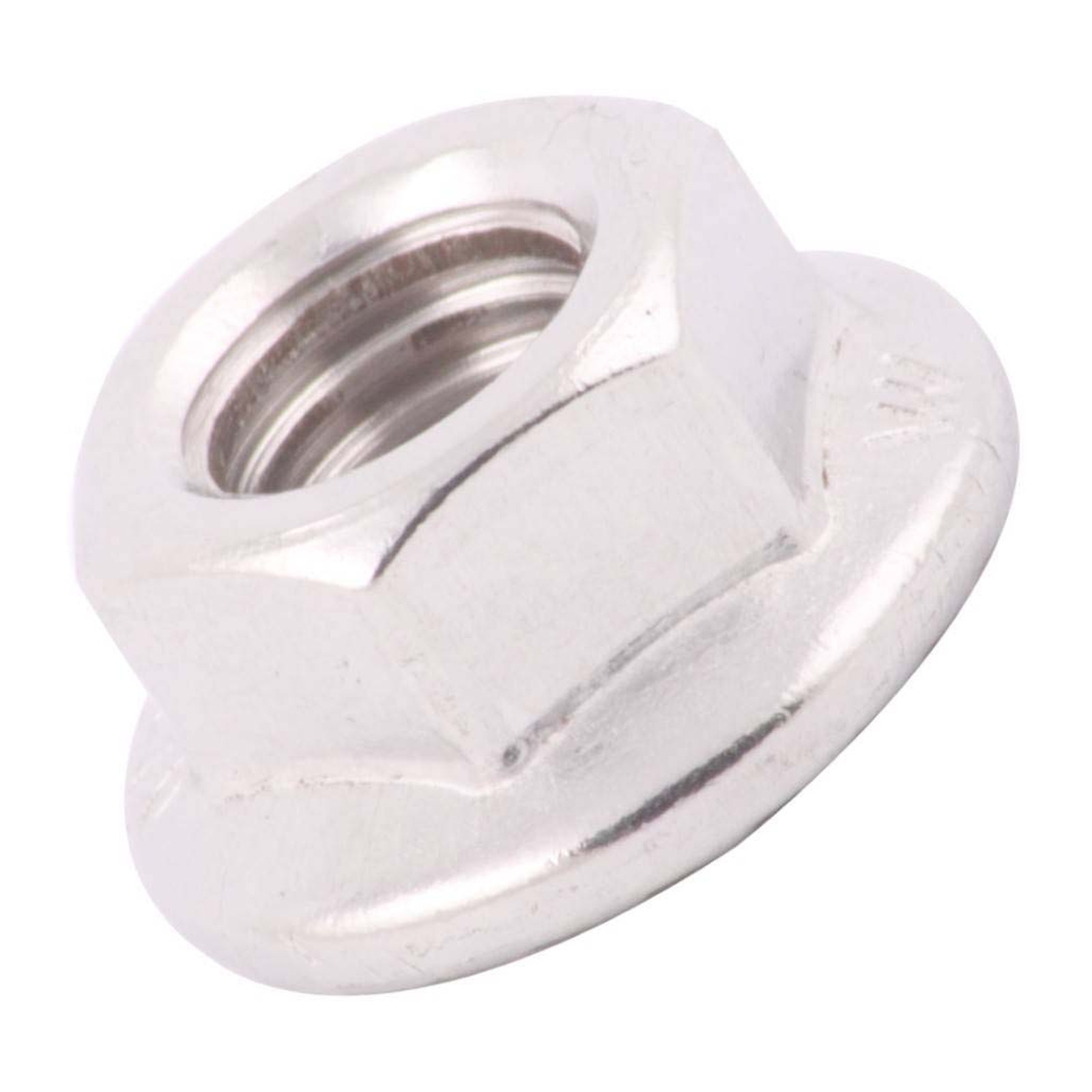 Tuerca Hexagonal con Arandela Dentada Inoxidable M8-1.25 WESTON (Caja con 50 piezas)