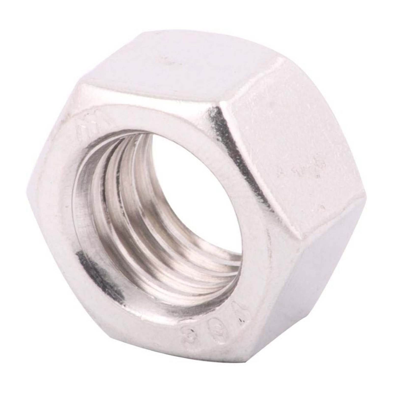 Tuerca Hexagonal de Acero Inoxidable M10-1.50 Weston (Caja con 100 piezas)