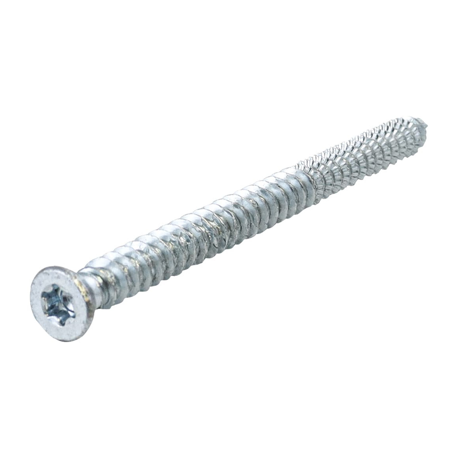 Pija Cabeza Plana Torx T30 Galvanizada para MDF 7.5 mm x 100 mm Weston (Caja c/100 piezas)