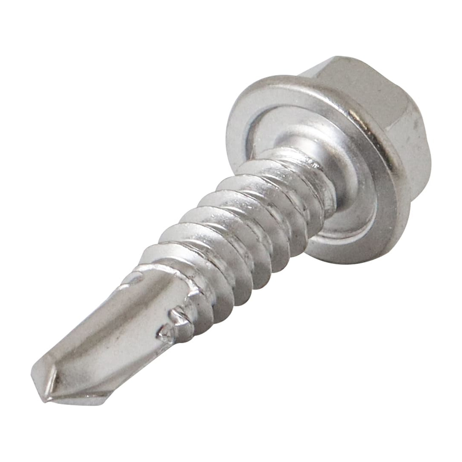 PIJA HEX. PUNTA BROCA ACERO INOXIDABLE 410 1/4X1-1/2 (precio por caja, caja con 100 piezas) - Imagen 2