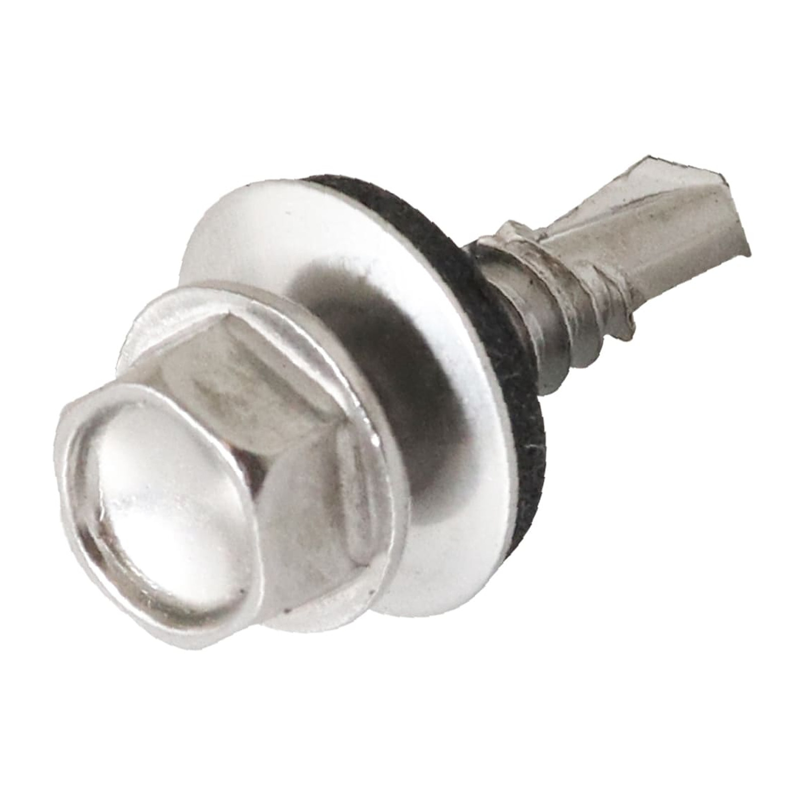 Pija Hexagonal Punta Broca con Rondana Acero Inoxidable 410 1/4 x 3/4 WESTON (Caja 100 piezas)