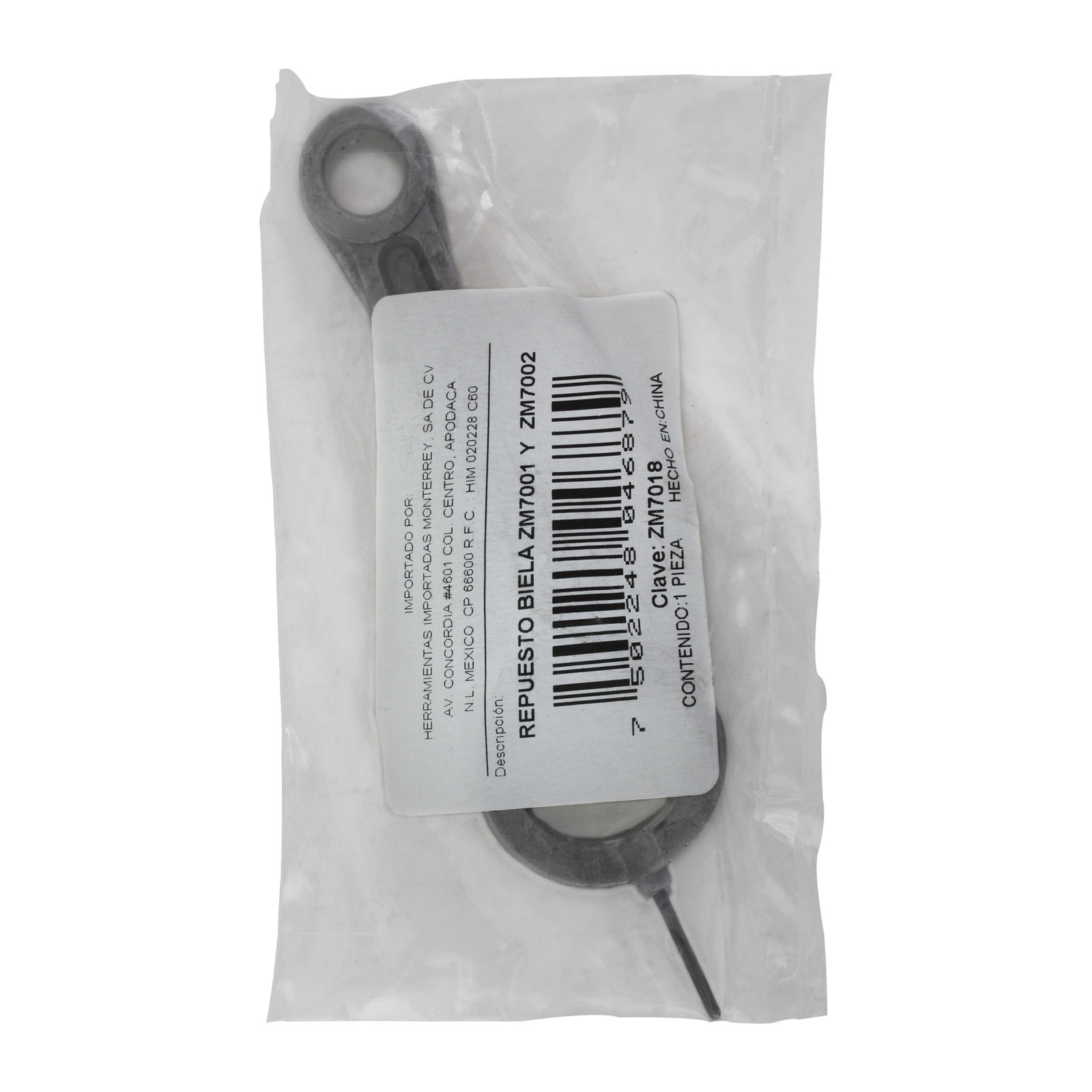 REPUESTO BIELA ZM7001 Y ZM7002 - Imagen 2