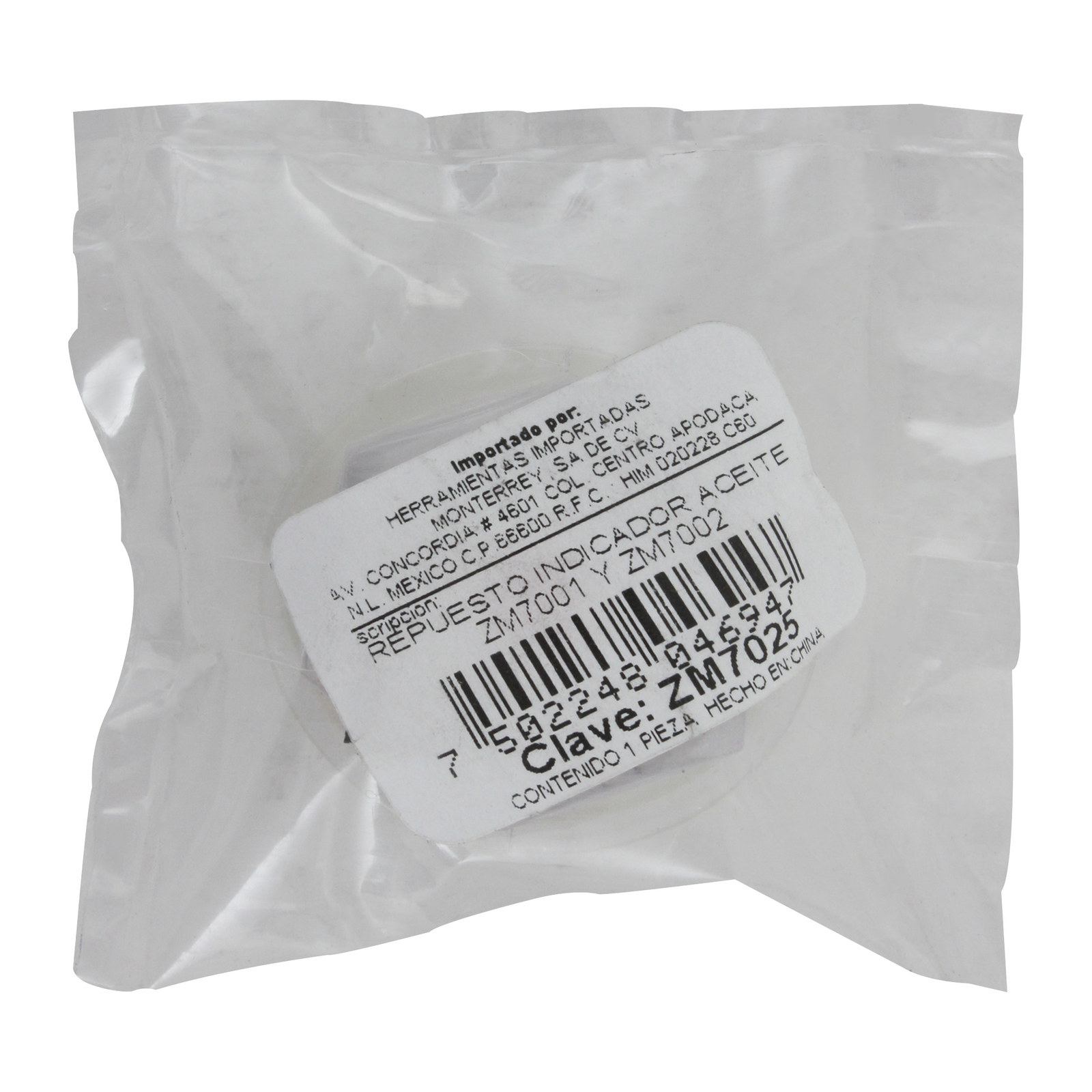 REPUESTO INDICADOR ACEITE ZM7001-ZM7002 - Imagen 2