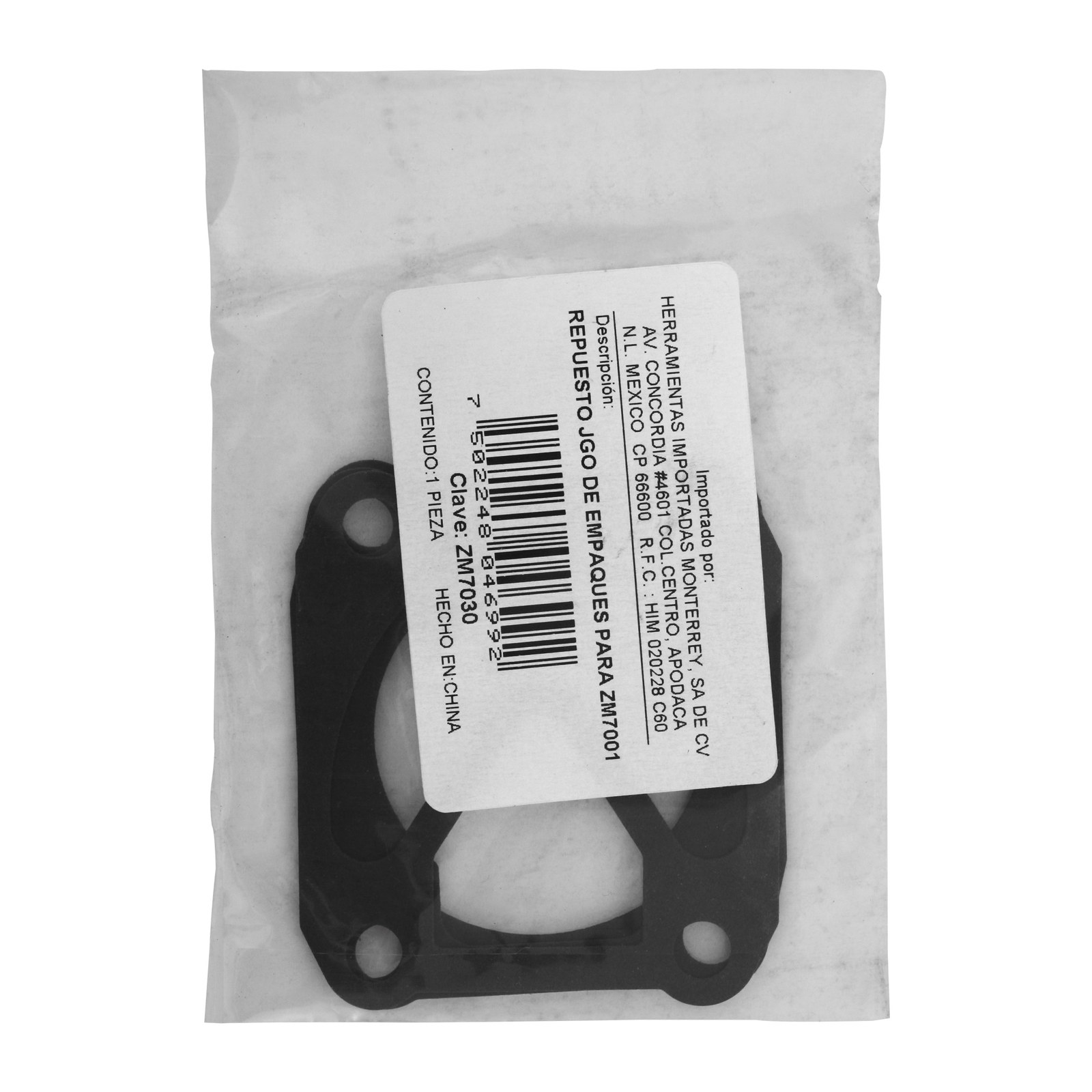 REPUESTO EMPAQUES PARA ZM7001