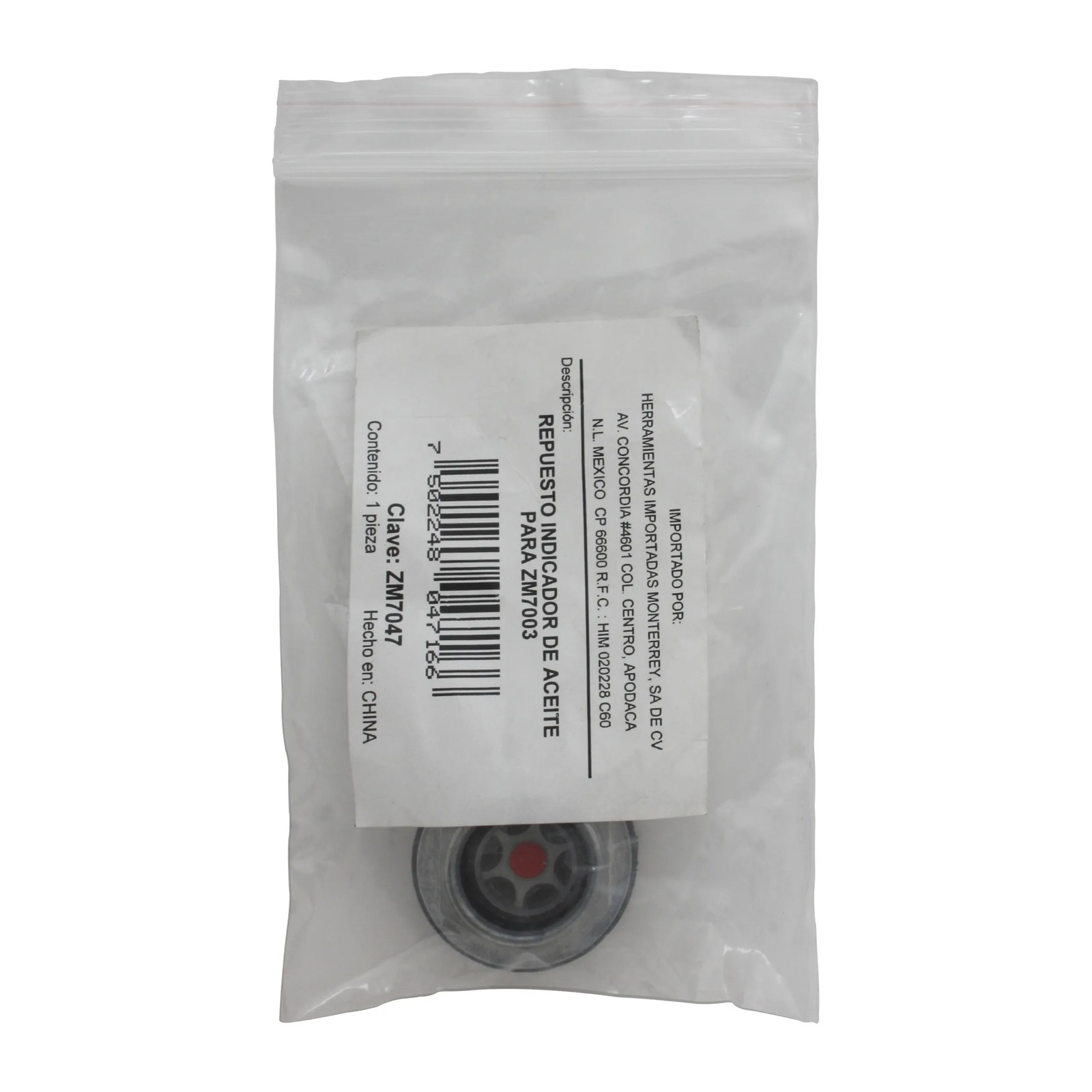 REPUESTO INDICADOR DE ACEITE PARA ZM7003 - Imagen 2
