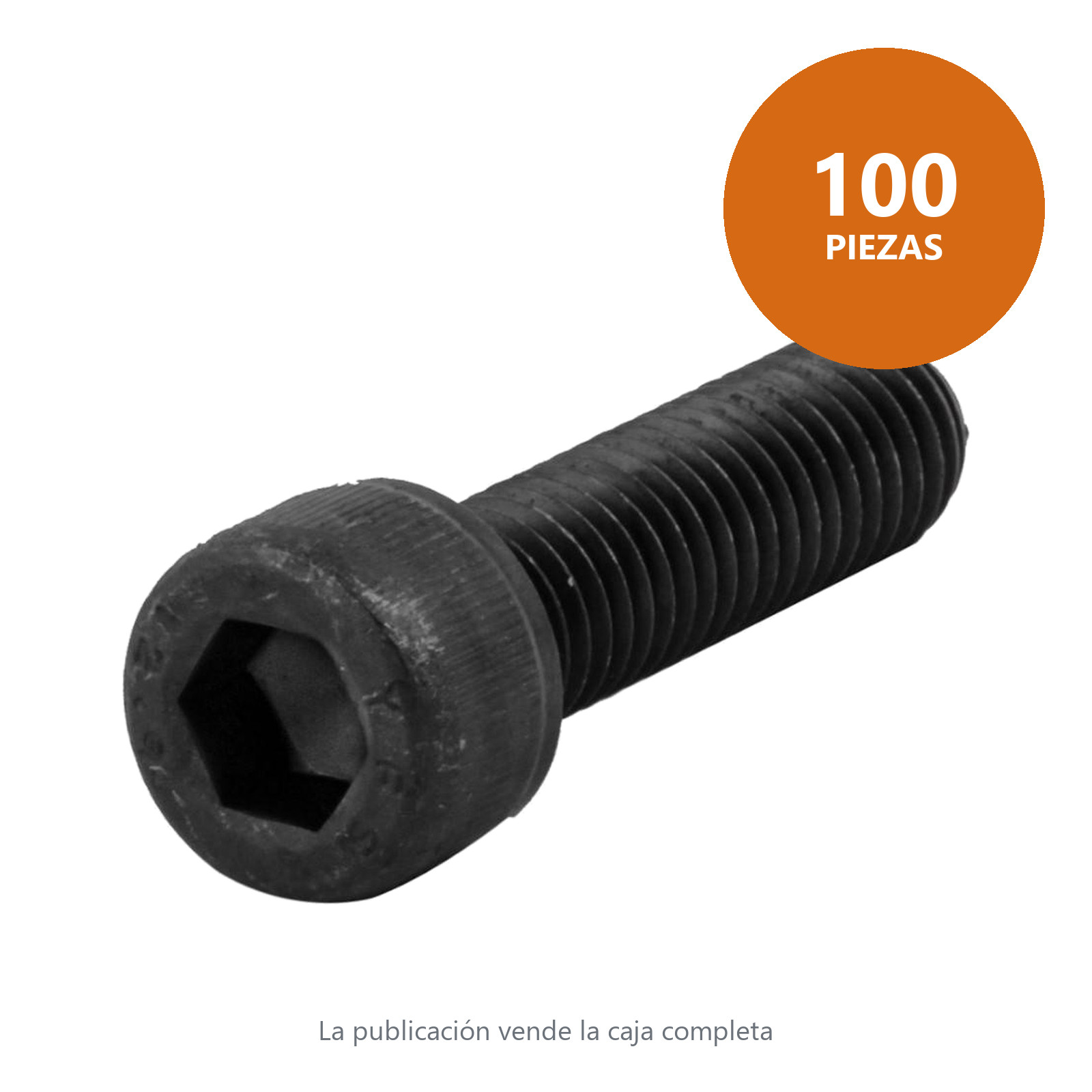 TORN.SOCKET MET.GR. 12.9 M5-0.80 X 120 MM (Precio x Pza - Caja c/100 pzas) - Imagen 2