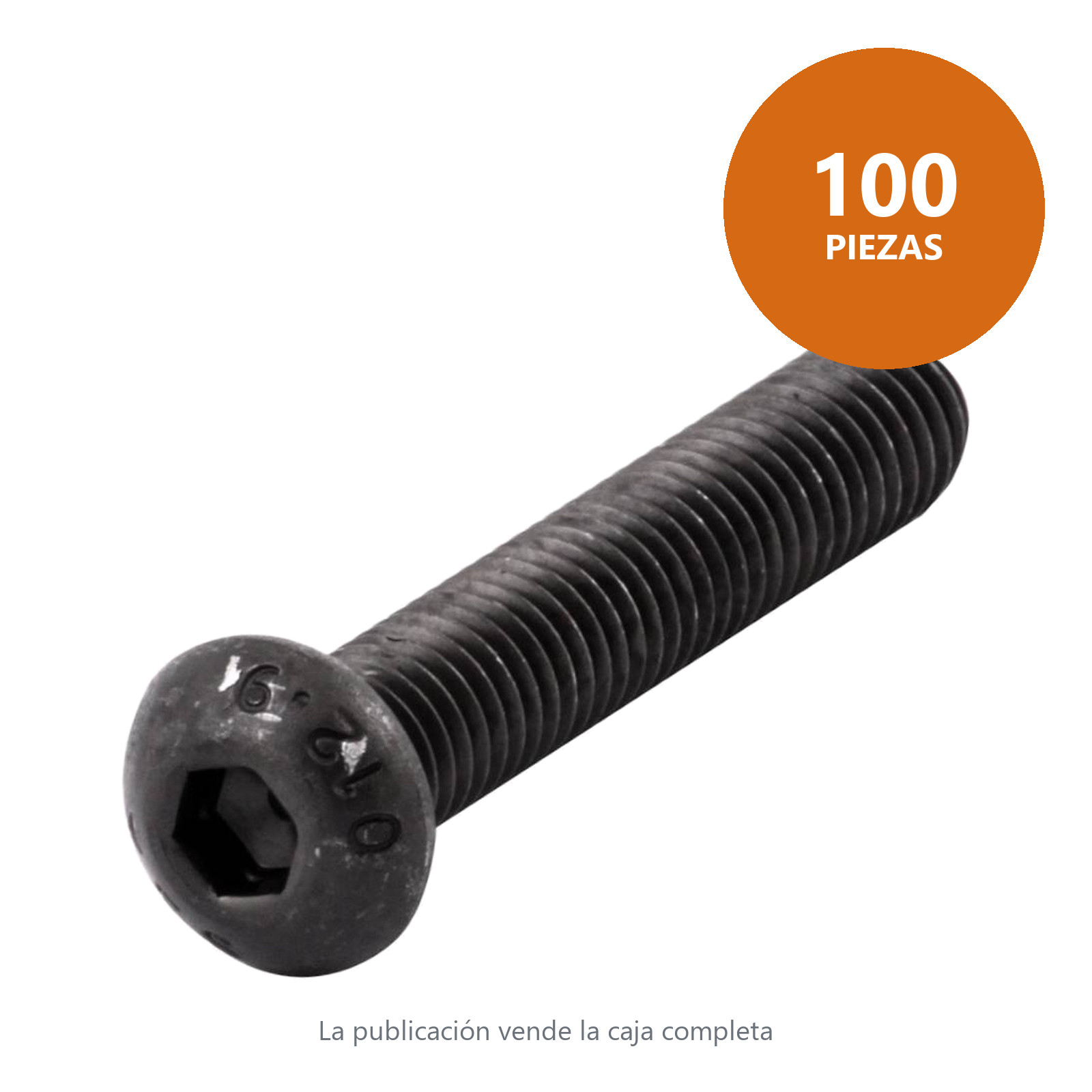 TORNILLO ALLEN CAB. BOTON 1/4-20 X 7/8  (Precio x Pza - Caja c/100 pzas) - Imagen 2
