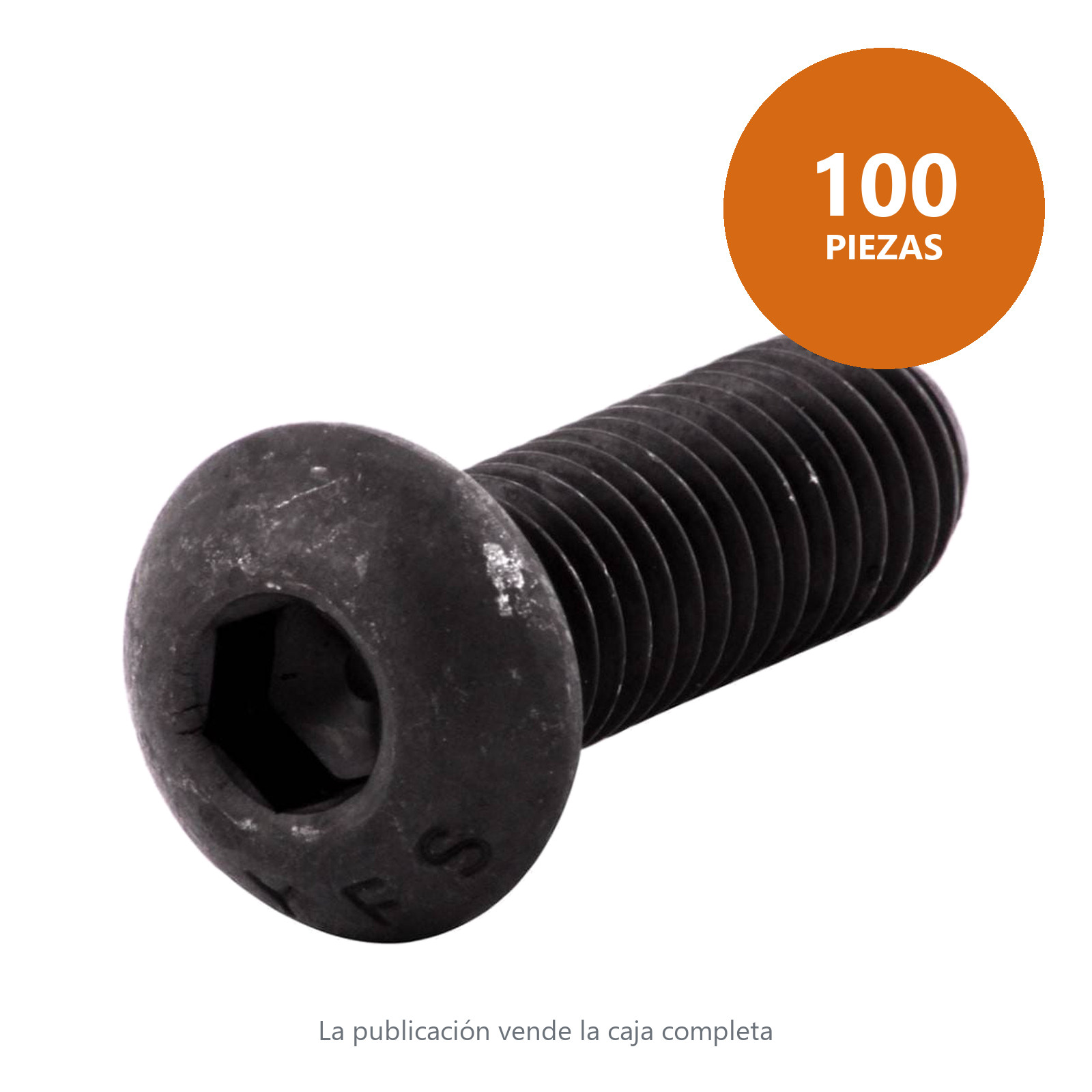 TORNILLO ALLEN CAB. BOTON 4 X 25  (Precio x Pza - Caja c/100 pzas) - Imagen 2