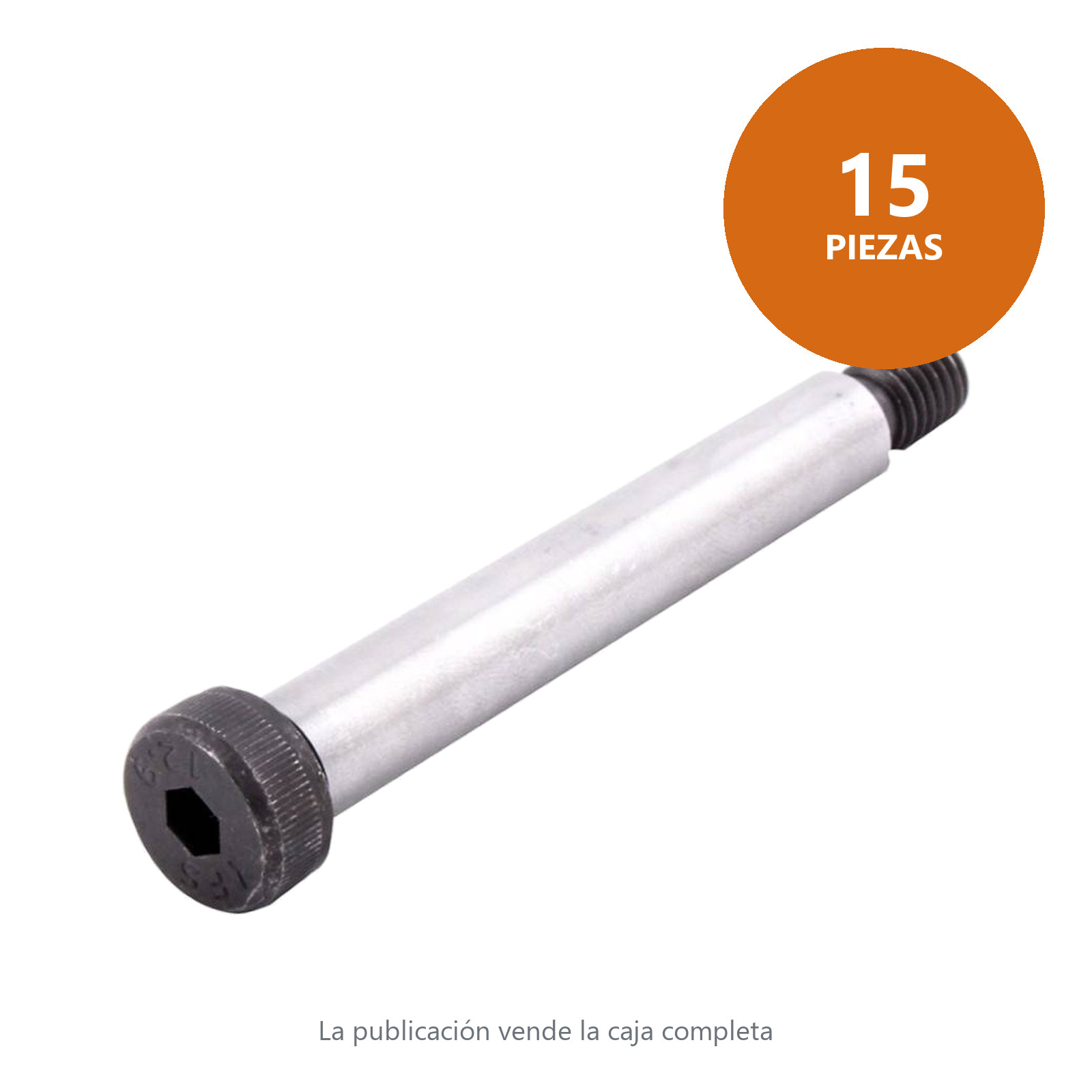 TORNILLO DE GUIA M16 X 75MM   (Precio x Pza - Caja c/15 pzas) - Imagen 2