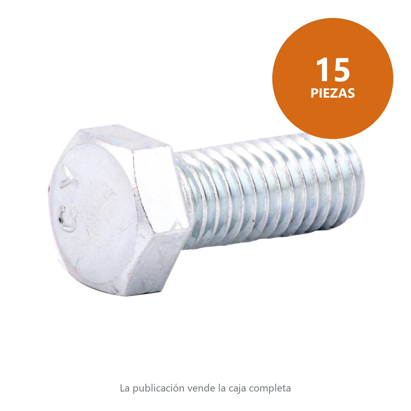 TORN. G2 GALV. 3/4-10 X 3-1/2 ROSCA PARCIAL (Precio x Pza - Caja c/15 pzas) - Imagen 2