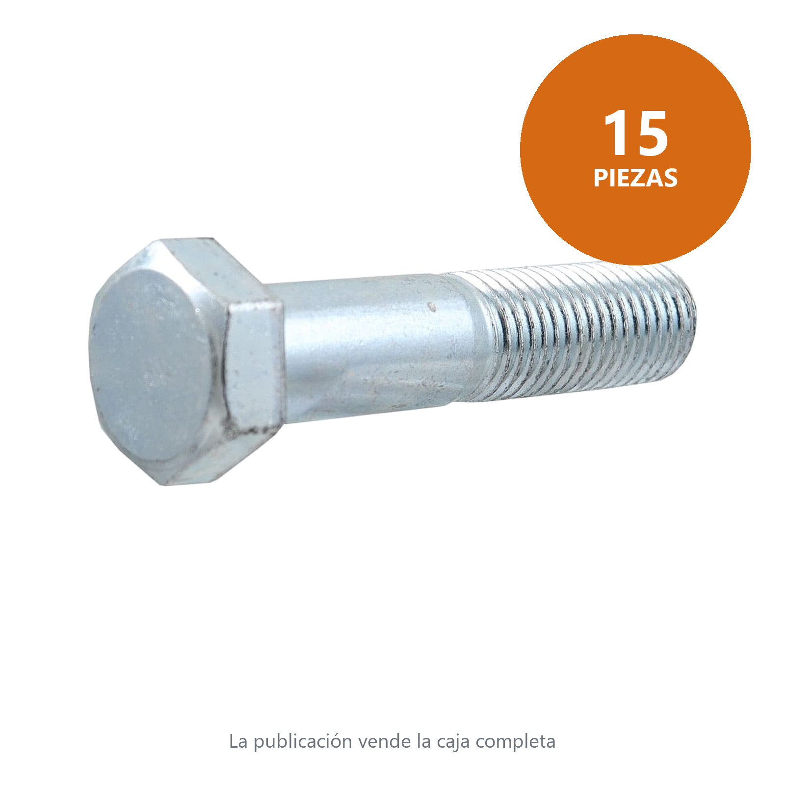 TORN. G2 GALV. 'RP' 1"-8 X 4-1/2" (Precio x Pza - Caja Granel c/15 pzas) - Imagen 2