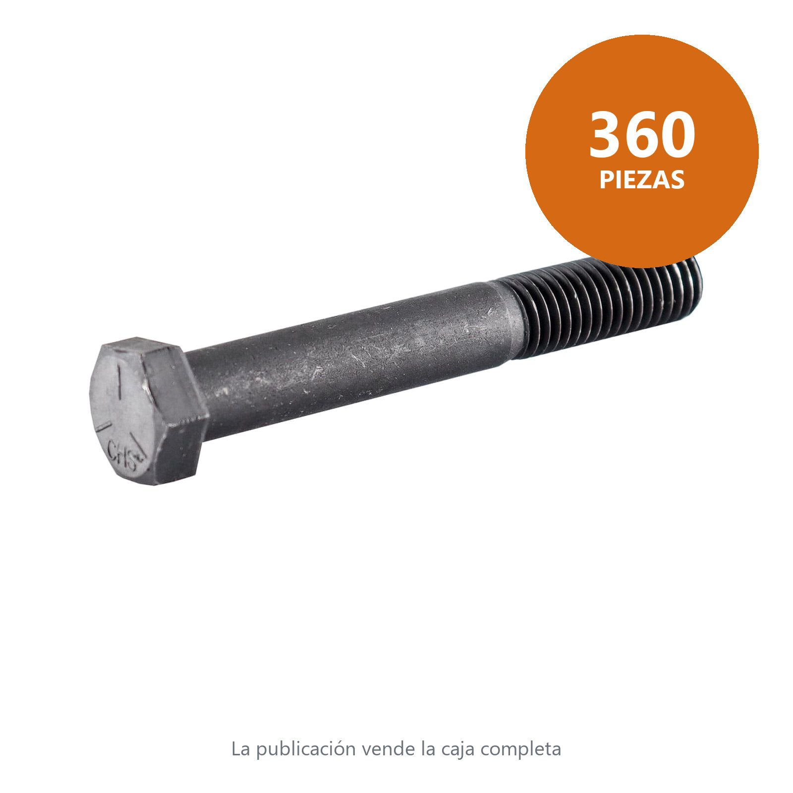 TORN. HEX. G5 NEGRO 7/16-14 X 3 (Precio x Pieza - Caja a granel c/360 pzs) - Imagen 3