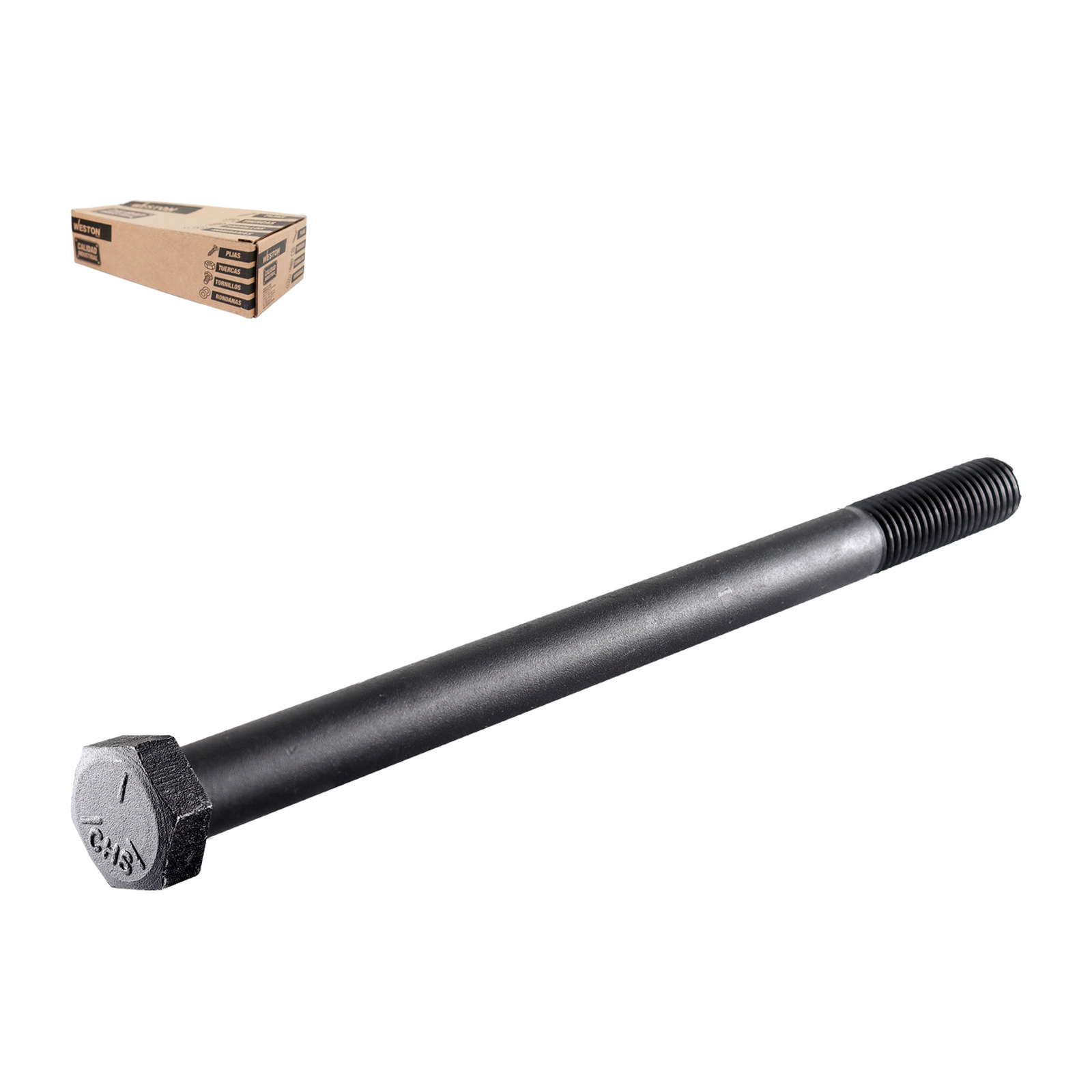 Tornillo Hexagonal Grado 5 Negro 5/8-11 x 10 WESTON (Caja c/15 pzas)