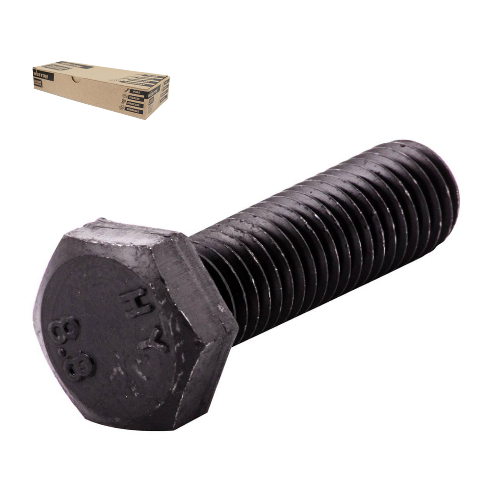 Tornillo Grado 8.8 Rosca Parcial M6-1.00 x 70 mm WESTON (Caja c/100 pzas)