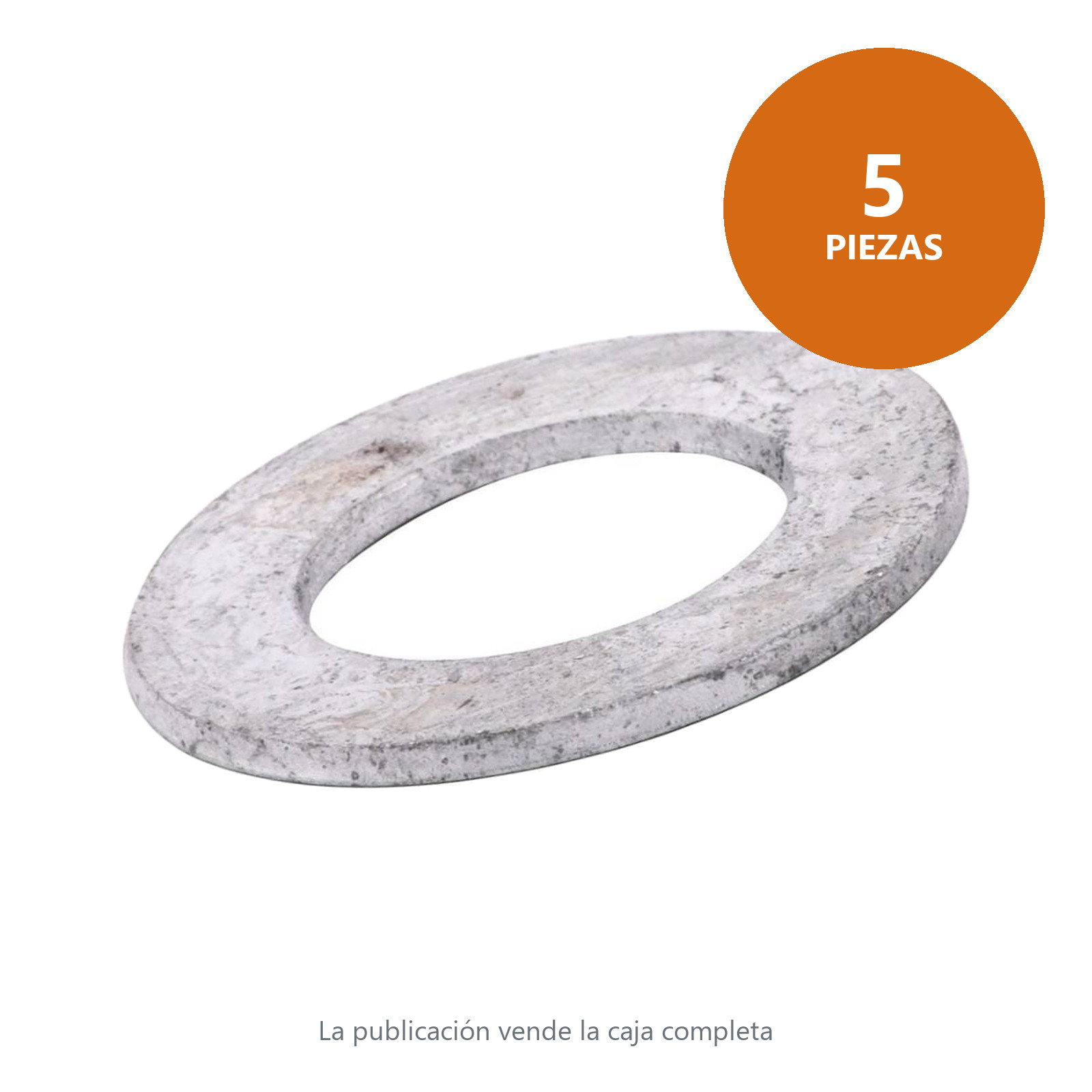 RONDANA PLANA F436 GIC 3-1/2"   (Precio x Pza - Caja c/5 pzas) - Imagen 2