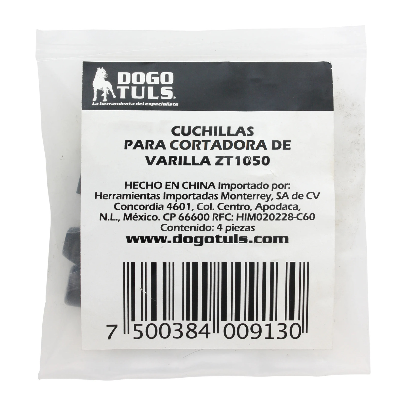 Cuchillas de Repuesto 5/16" para ZT1050 - Imagen 2